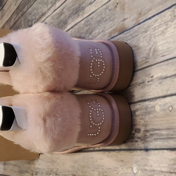 NEW W/ BOX AUTHENTIC UGG CLASSIC BLING MINI BOOT - Picture 7 of 16